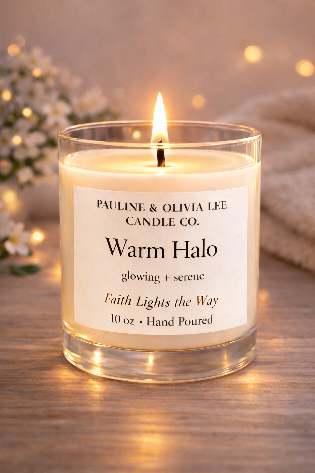 Warm Halo • 10 oz Artisan Candle