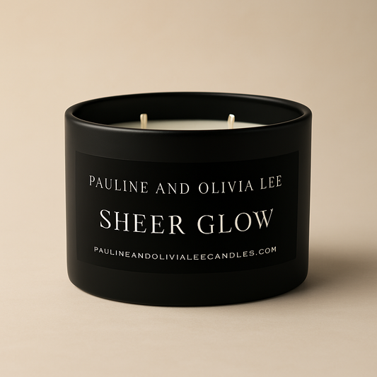7oz Signature Candle – Black Ceramic Collection