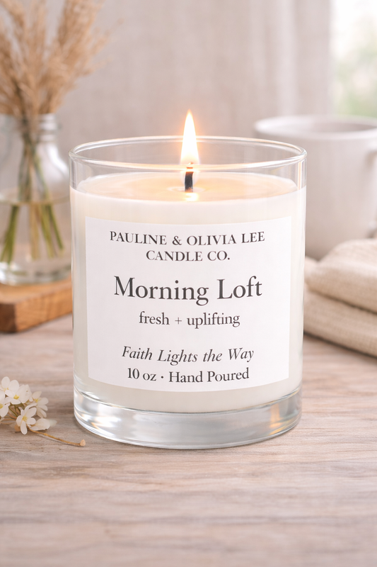 Morning Loft • 10 oz Artisan Candle