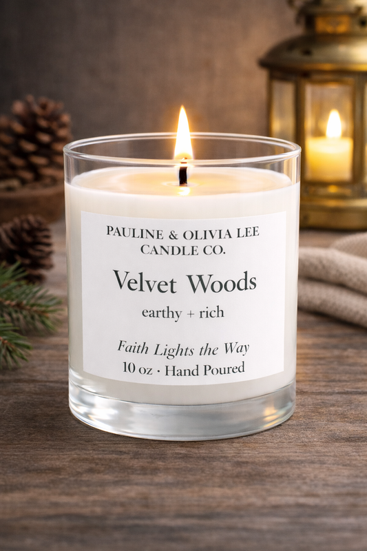 Velvet Woods • 10 oz Artisan Candle